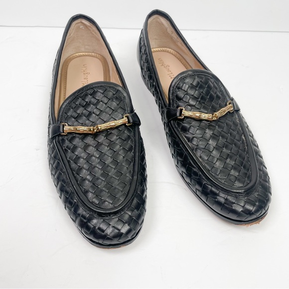 J. McLaughlin Shoes J Mclaughlin Black Woven Leather Dillon Loafer Poshmark